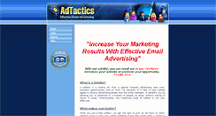 Desktop Screenshot of adtactics.com
